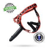 3 Removeable Silicone Double Sided Strapon Dildo with Harness Belt SM - Seductiva